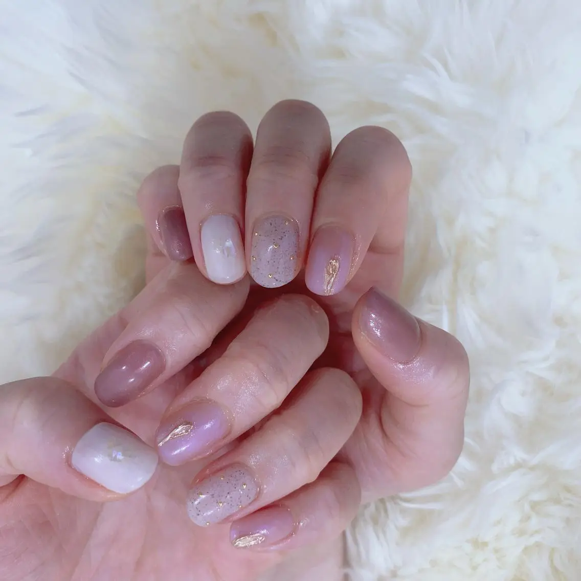ネイル ミラーネイル SOL NAILのネイルデザイン