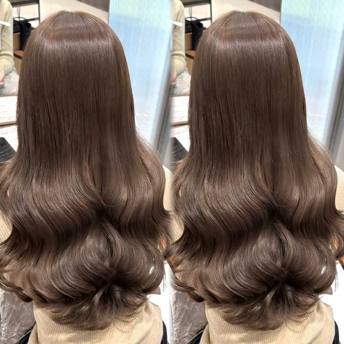 ロング カラー ヘアカラー 髪質改善/透明感ヘア 🩶RURIのヘアスタイル
