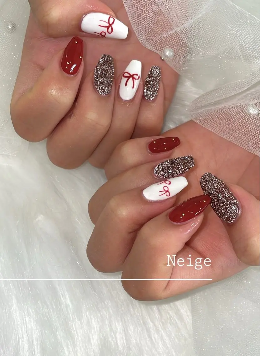 ネイル ハンドネイル Neige‪𓂃ai ＊梅津 / 松尾のネイルデザイン