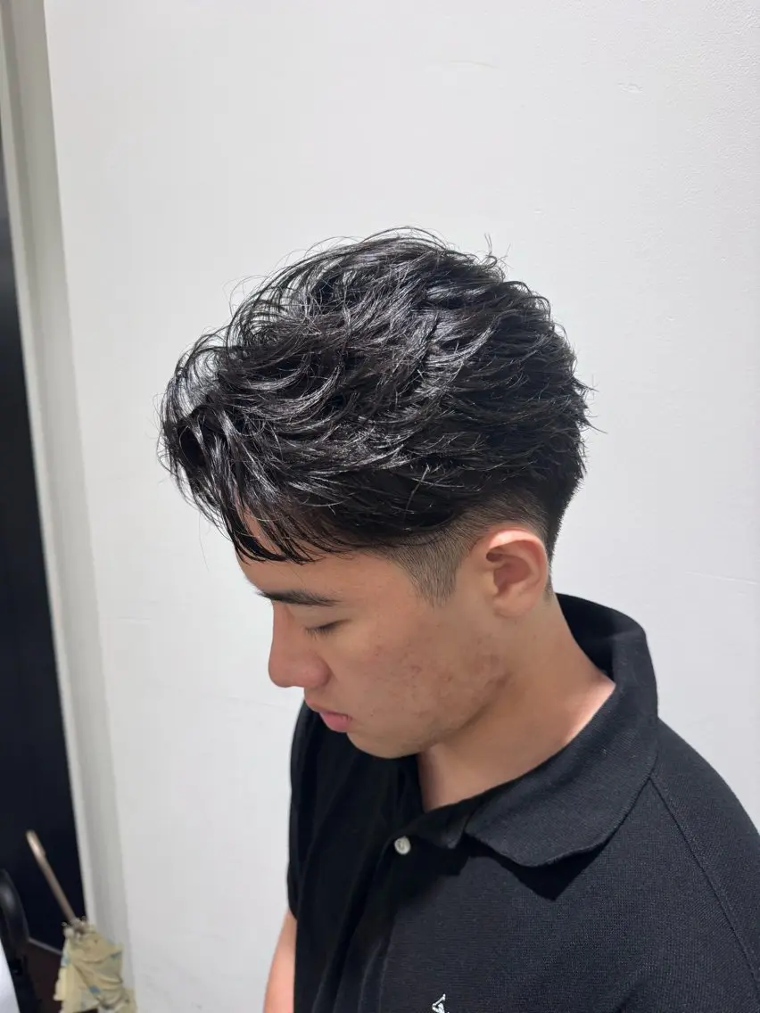 ショート カット ヘッドスパ tomoメンズ特化 /パーマ/カットのヘアスタイル