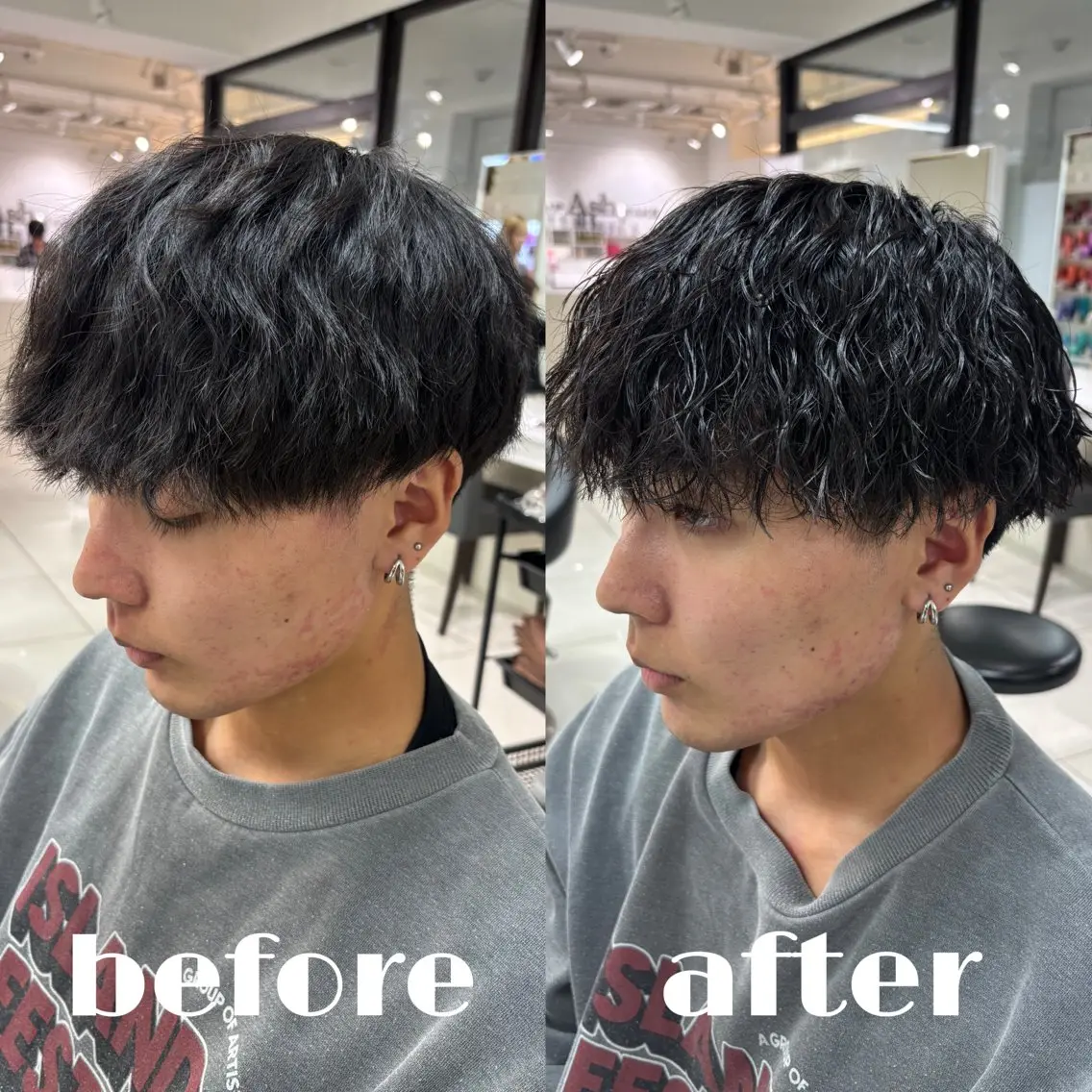 パーマ メンズ カット パーマ 【縮毛＆メンズ特化】 CoCo🦋のヘアスタイル