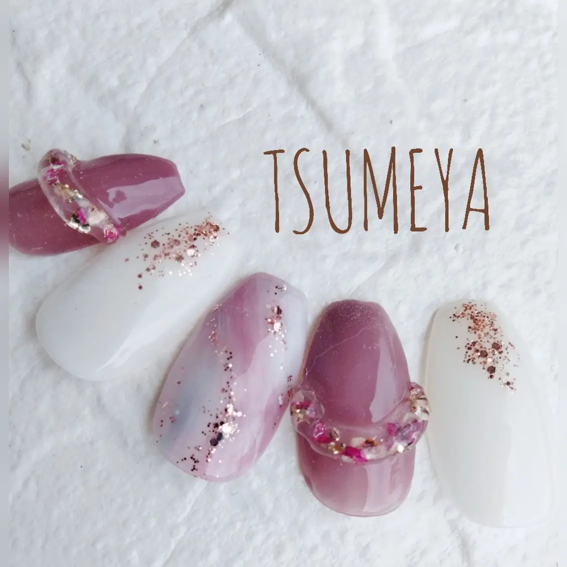 ネイル クリアネイル ハンドネイル _TSUMEYA _のネイルデザイン