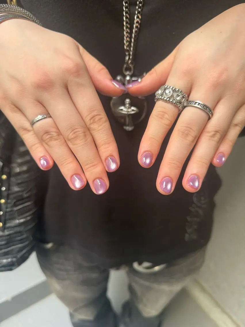 ネイル ビー玉ネイル ハンドネイル IROHA NAIL 美優のネイルデザイン