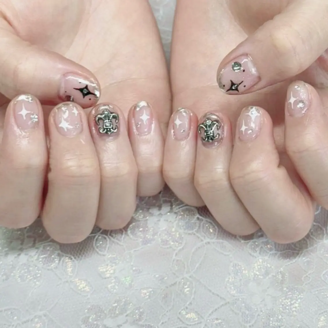 ネイル ジェルネイル 持ち込み ハンドネイル Nail lieNのネイルデザイン