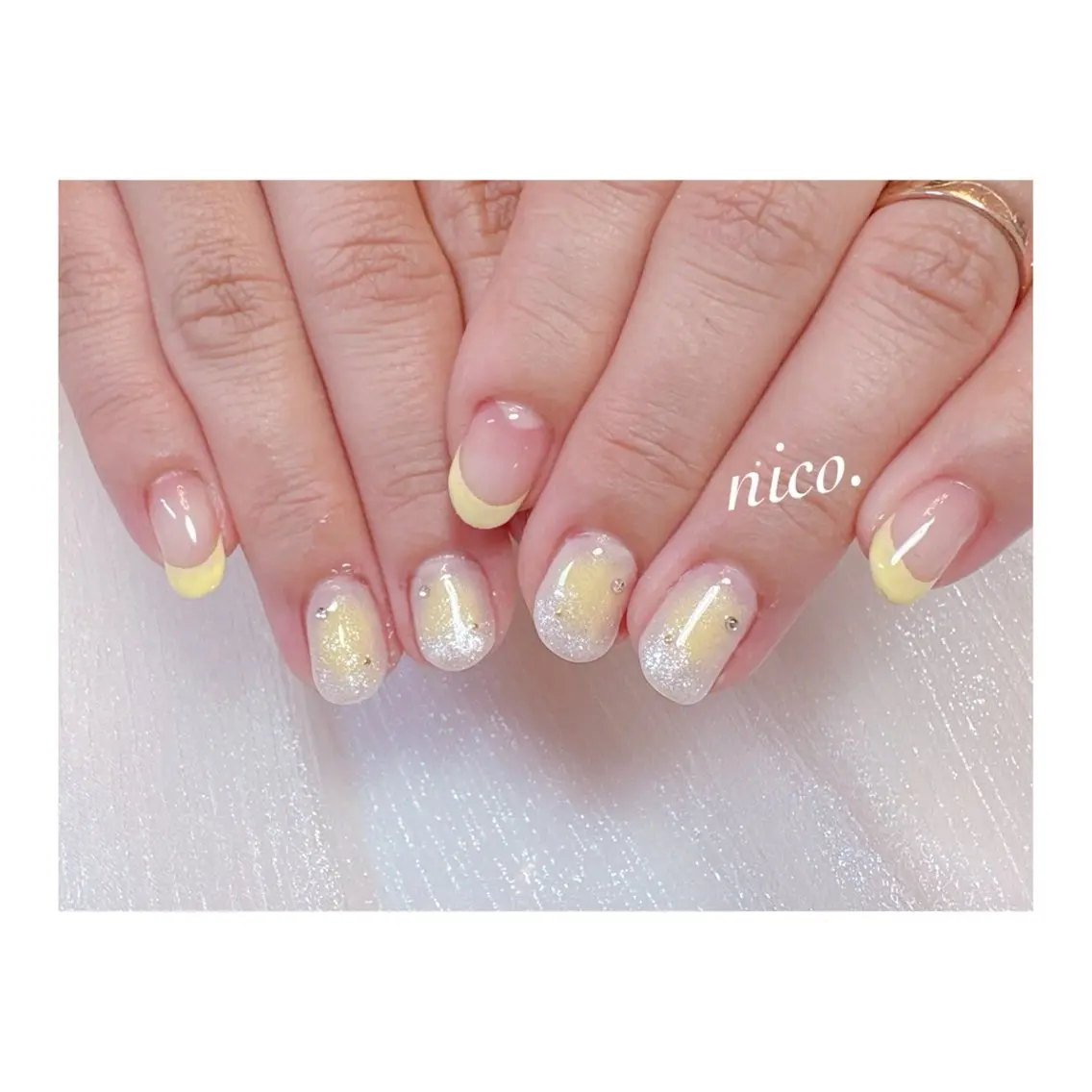 ネイル ハンドネイル フットネイル nailsalon nico.のネイルデザイン