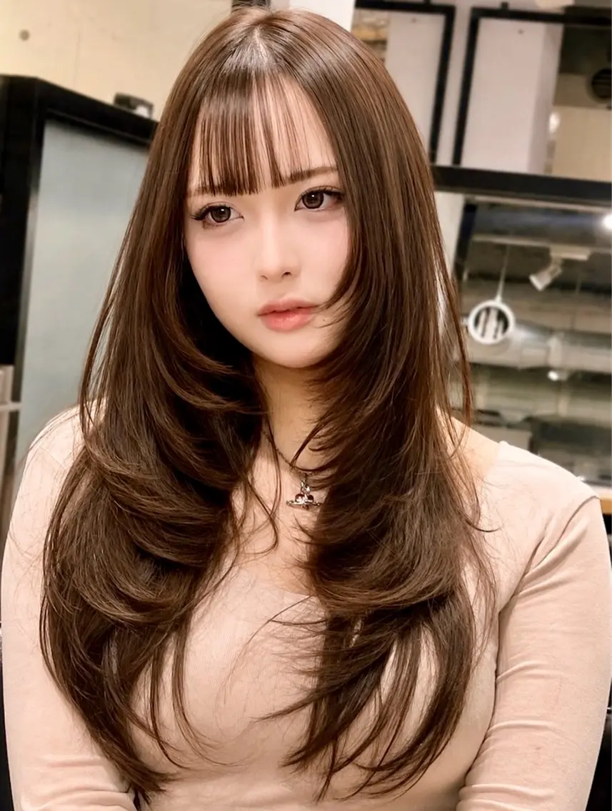 ロング ブリーチ/レイヤー 特化kotomiのヘアスタイル