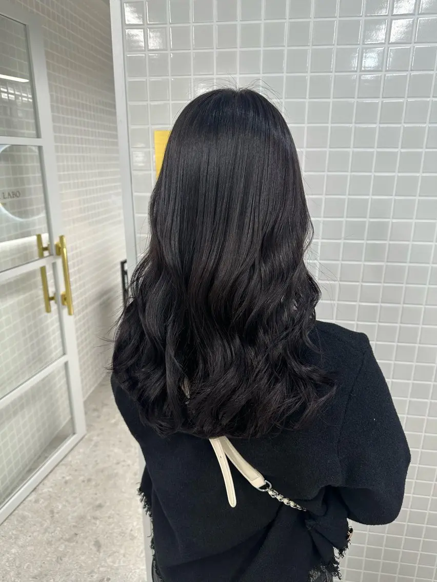 ロング ヘアカラー カラーモデル募集♡ シイナのヘアスタイル