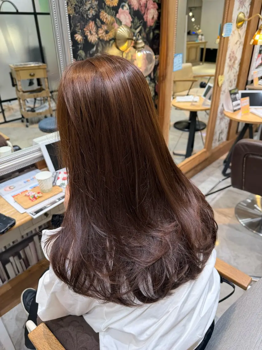 ロング 小浜 久実のヘアスタイル