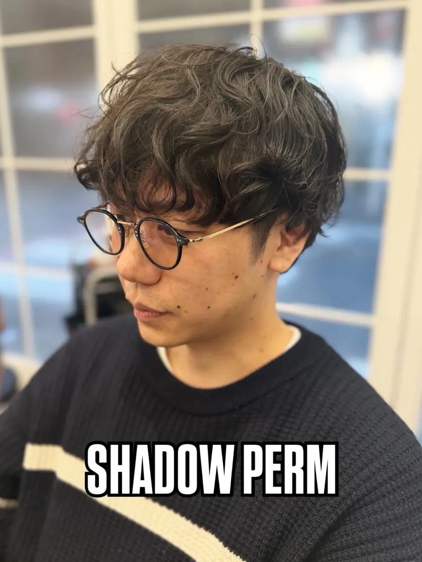 ショート パーマ カット パーマ ヘッドスパ 森 勇介のヘアスタイル