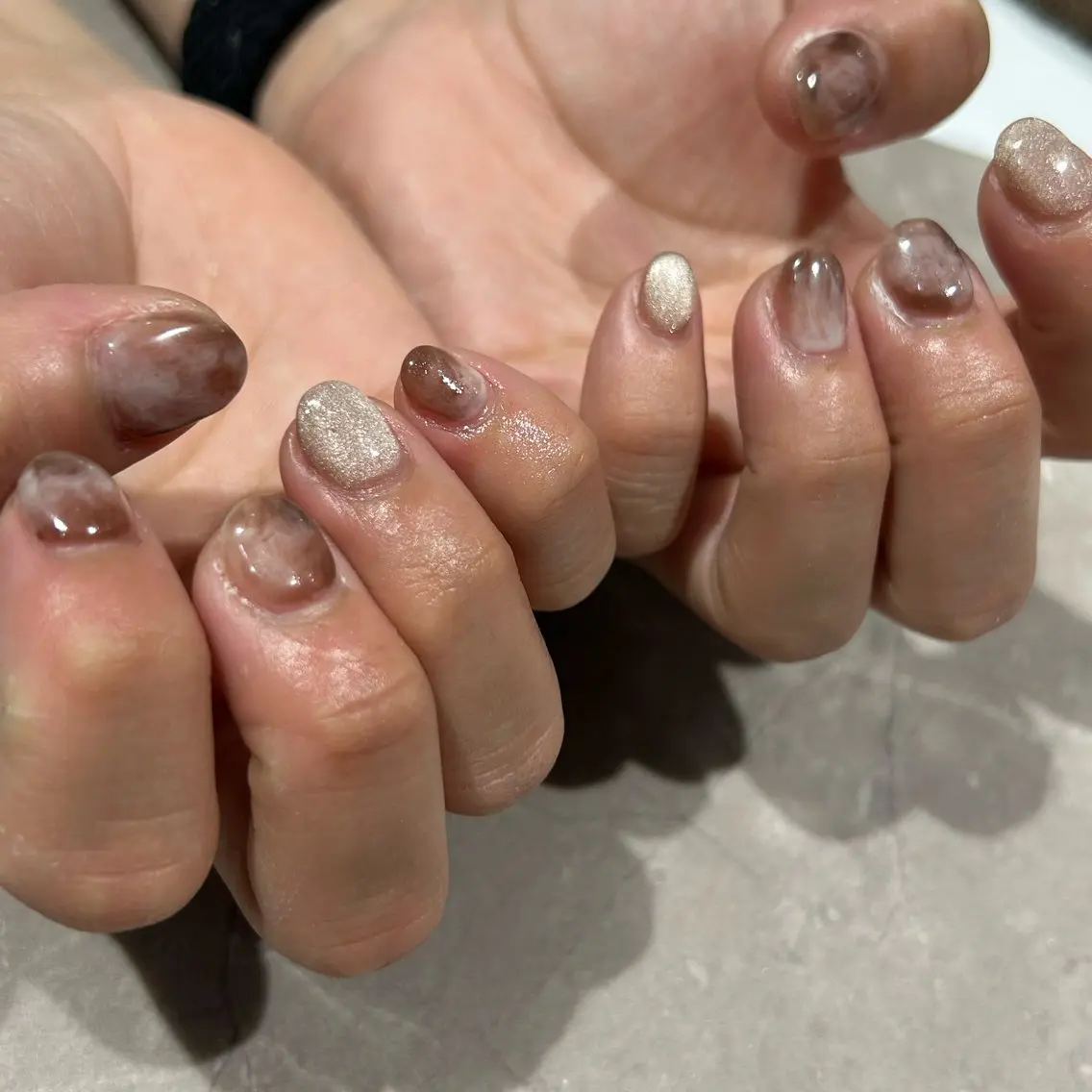 ネイル ニュアンスネイル Lulea nailのネイルデザイン