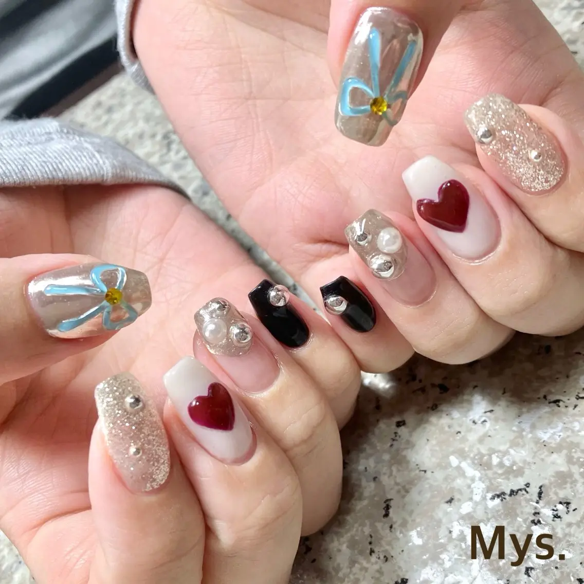ネイル ハンドネイル Mys. 三上紗紀のネイルデザイン