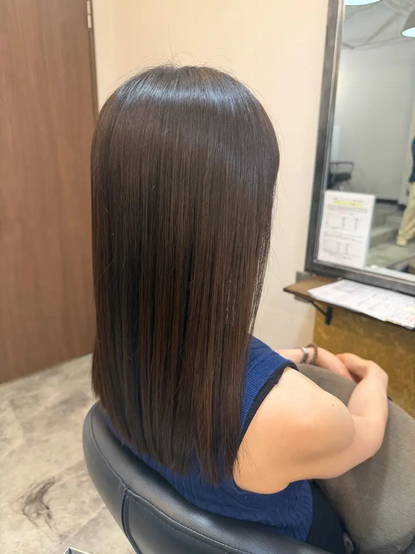 ロング miu ❤︎レディー スモデル募集🌙のヘアスタイル