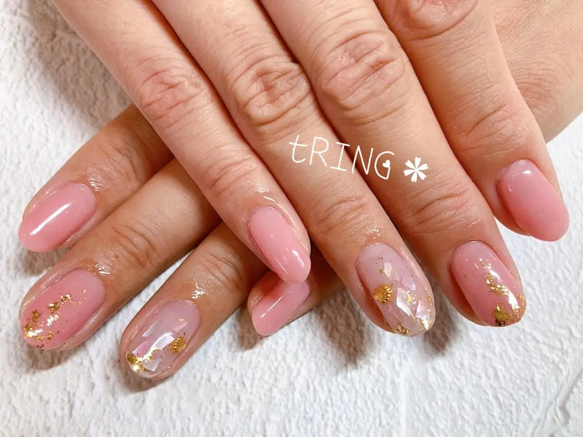 ネイル ハンドネイル tRING* しいの木台のネイルデザイン