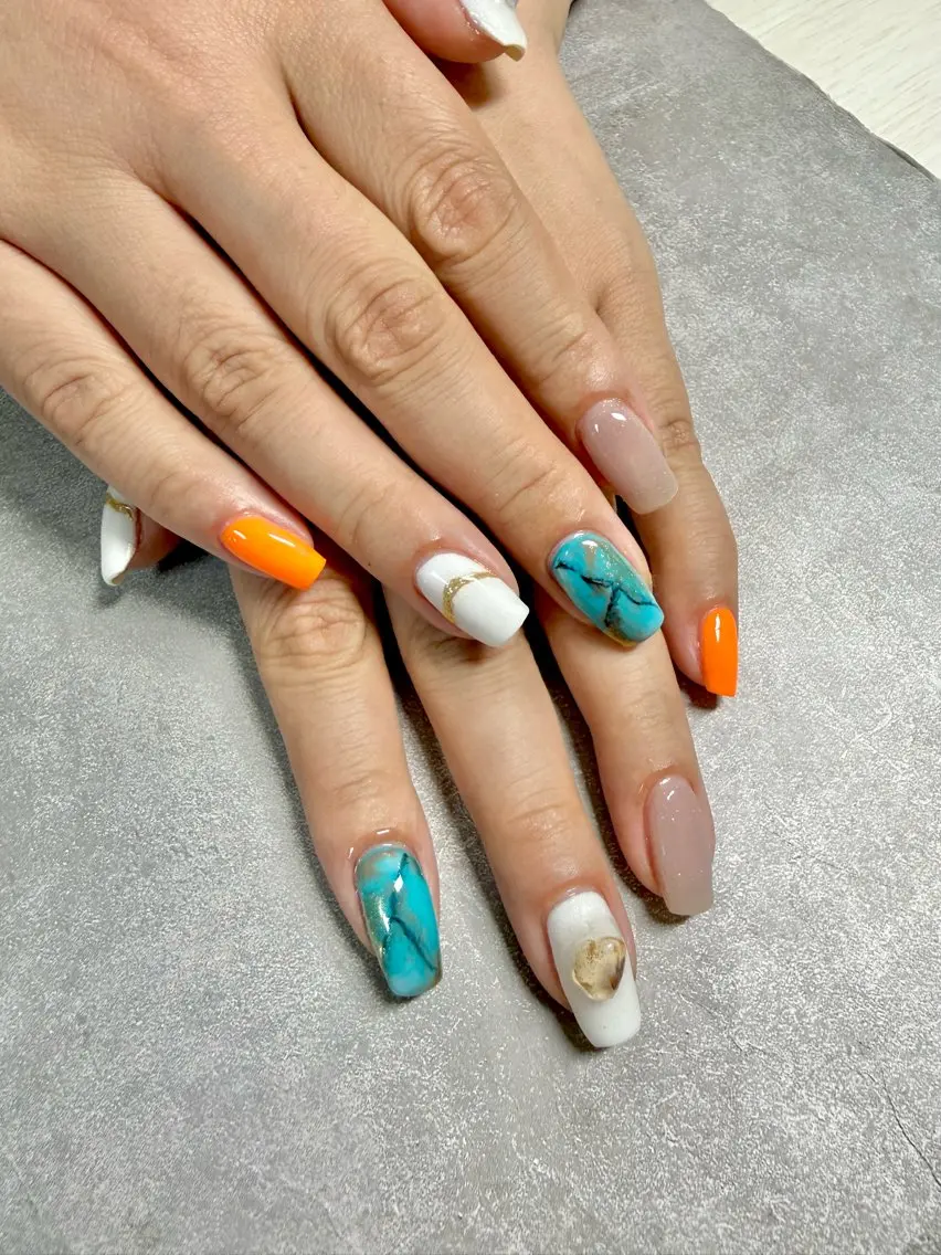 ネイル ハンドネイル Yu-a 🌻 ルカのネイルデザイン