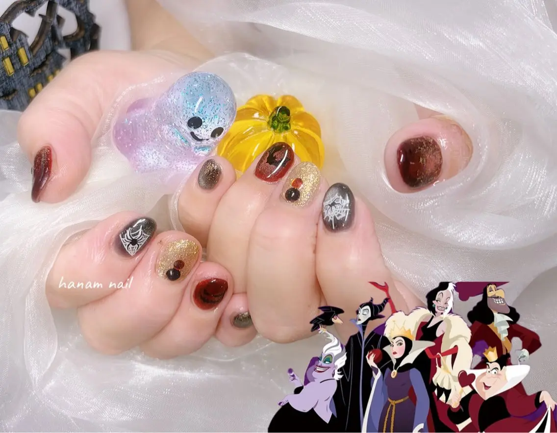 ネイル ハンドネイル hanam nail 🌿🩵ハナムネイルのネイルデザイン
