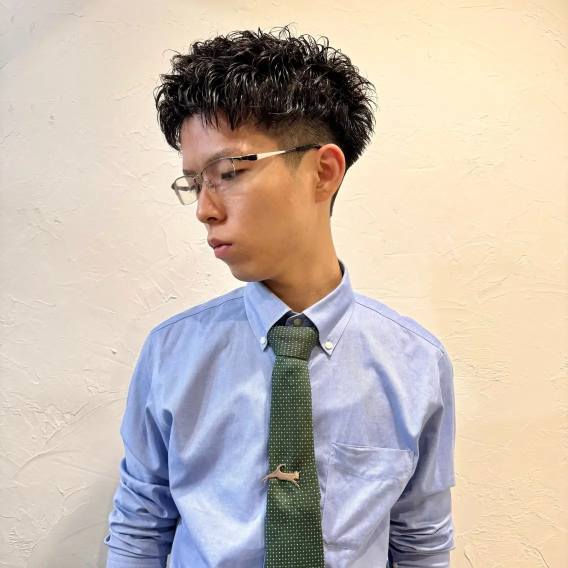 ショート パーマ メンズ アップバング メンズパーマ メンズショート スパイキーショート ショートヘア カット パーマ ヘアセット 【池袋/スパイキー ショート】ⓝⓘⓜⓤのヘアスタイル