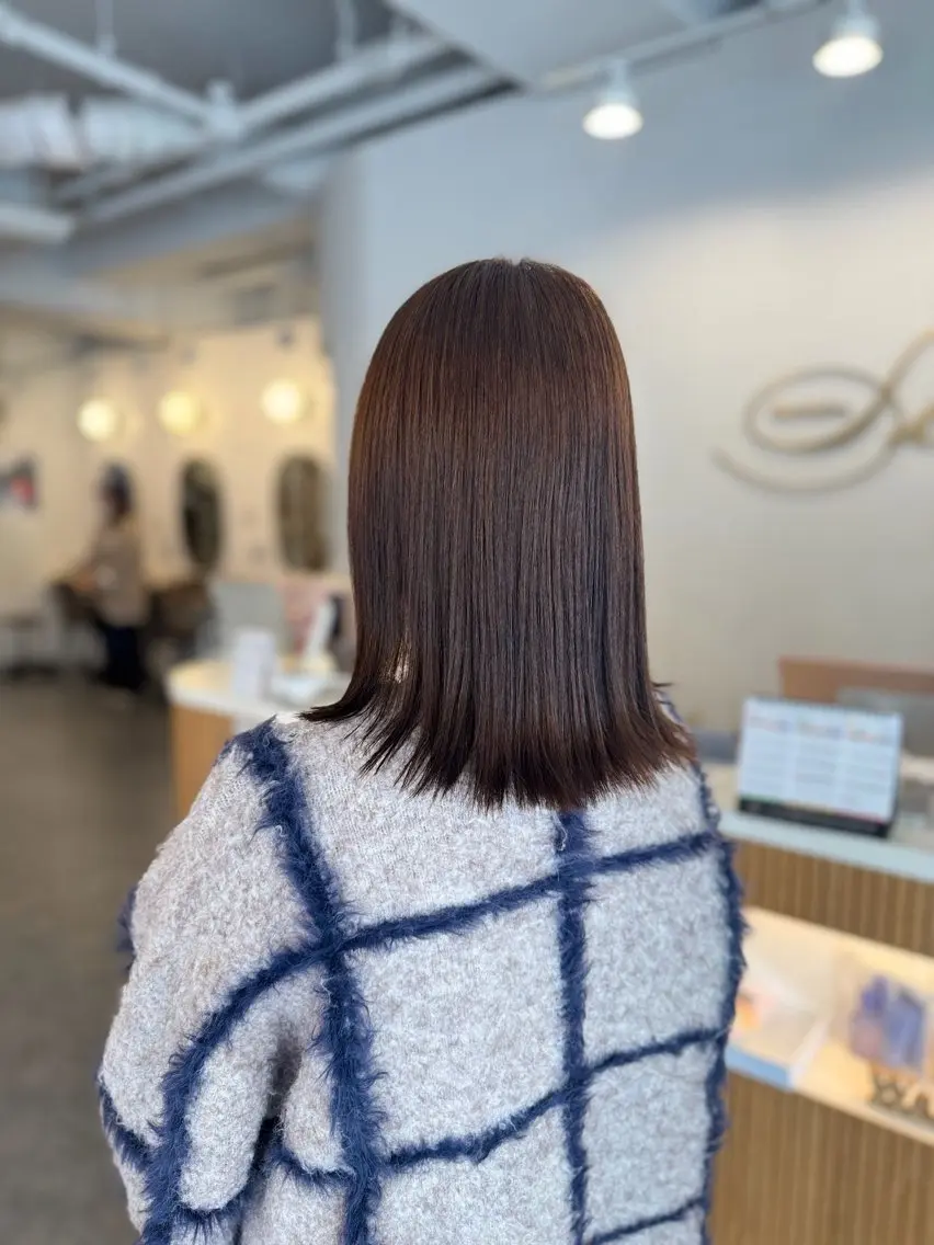 ミディアム カット ヘアカラー SHIAN 橋本 Daikiのヘアスタイル
