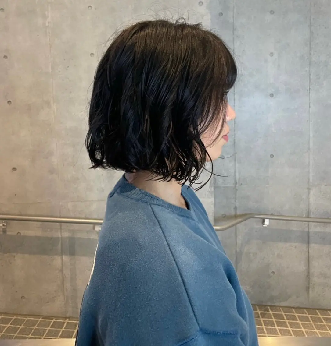 ミディアム パーマ パーマ 🌈メンズパーマ🌈 メンズカットアリサのヘアスタイル