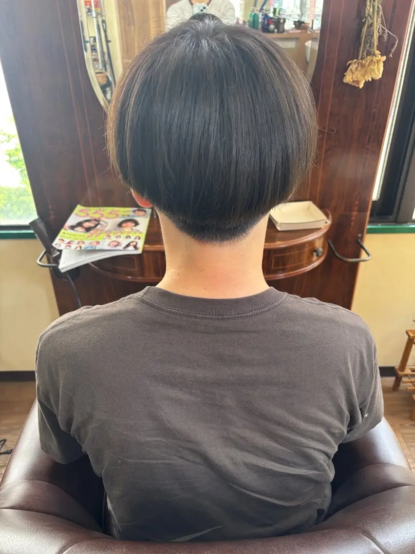 ショート カット ヘアカラー トリートメント . kanokoのヘアスタイル