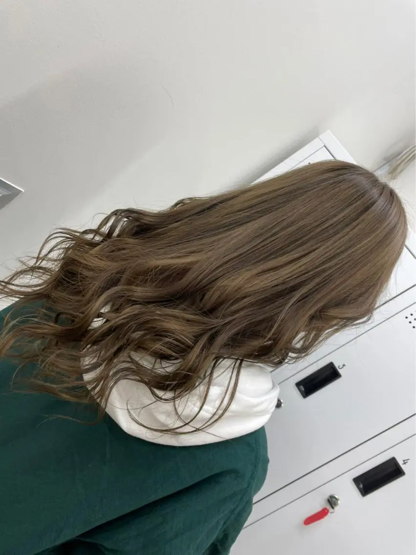 オレンジ味、赤味を抑えるカラー💜アディクシーカラー5900円💜の写真