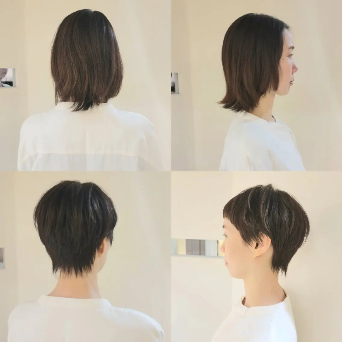 ショート カラー パーマ アッシュ ボブ ショートヘア coii コイ【原宿/表参道】のヘアスタイル
