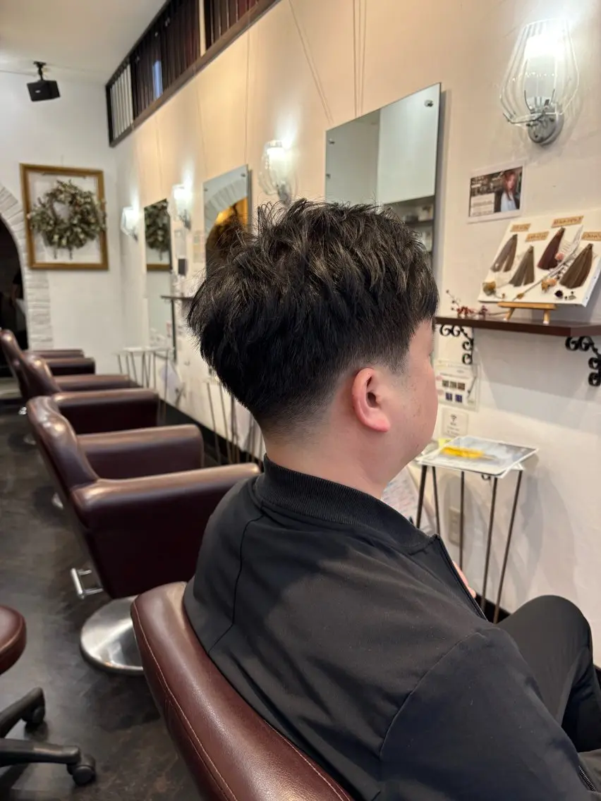 メンズ ラカットゾーン 田中李奈のヘアスタイル