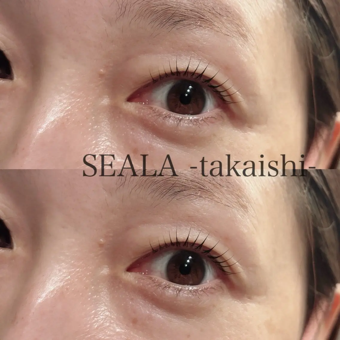マツエク・マツパ ナチュラル 一重×まつ毛パーマ マツパ SEALA 高石の眉毛・アイブロウイメージ