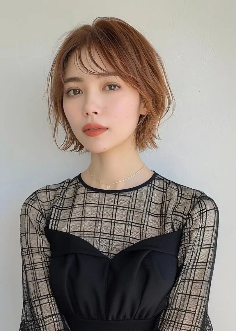 カラー 佐藤優晟/カラー/ 癖毛ショート/表参道のヘアスタイル
