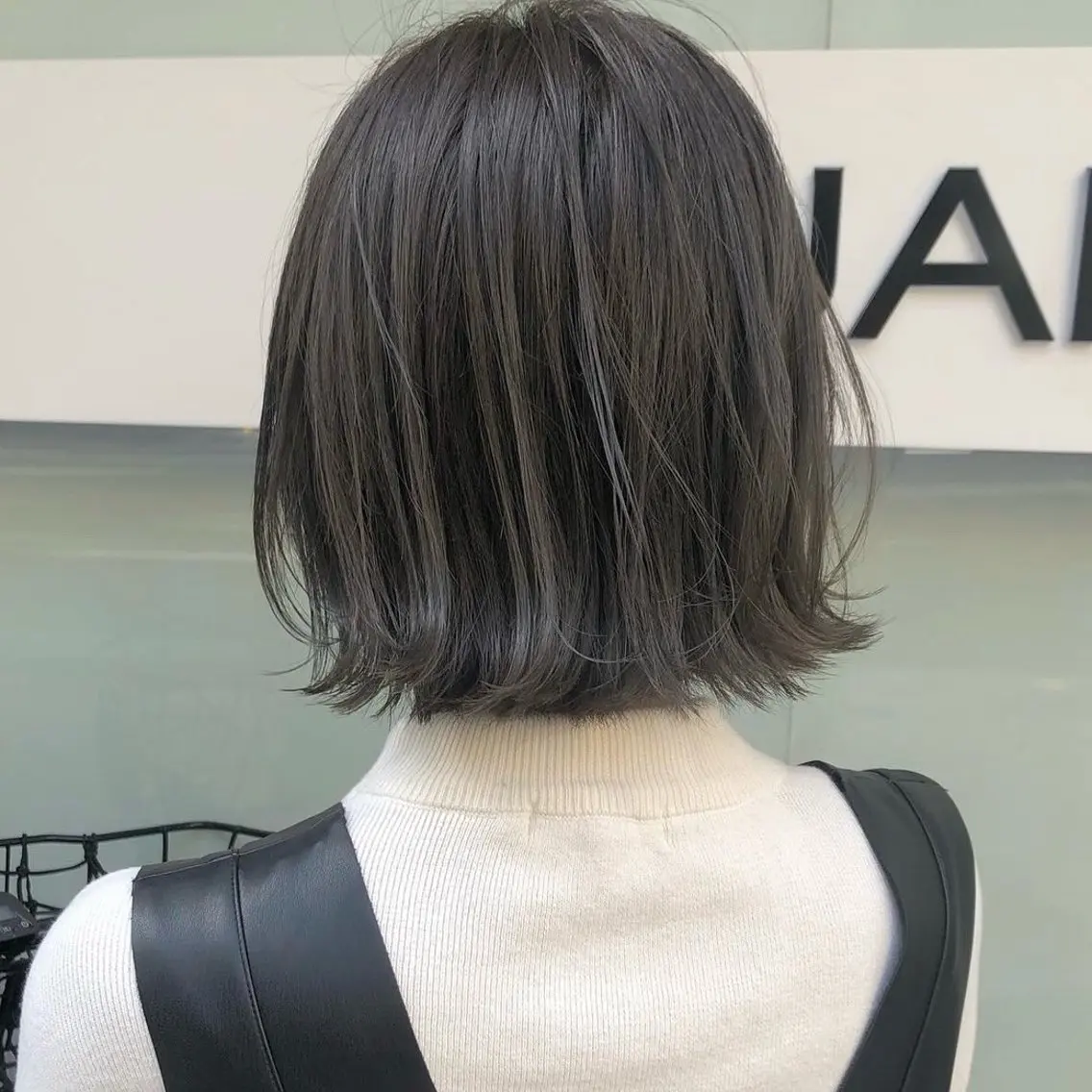 カラー+髪質改善超音波トリートメントの写真