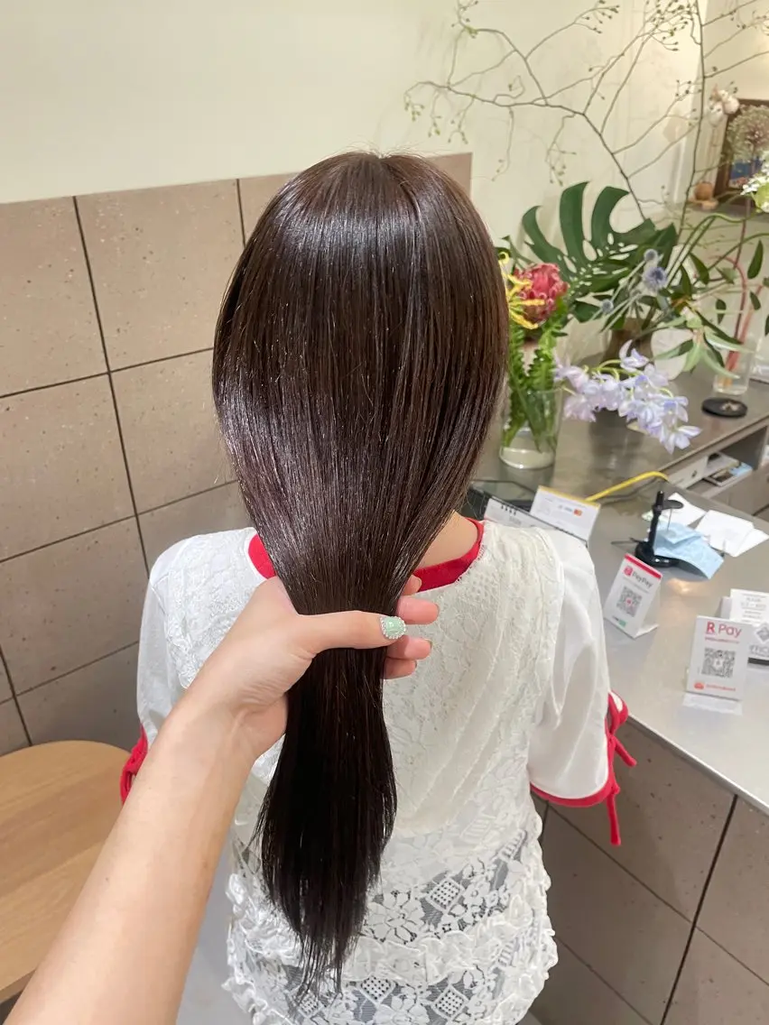 ロング カラー ヘアカラー JURI /HUIのヘアスタイル