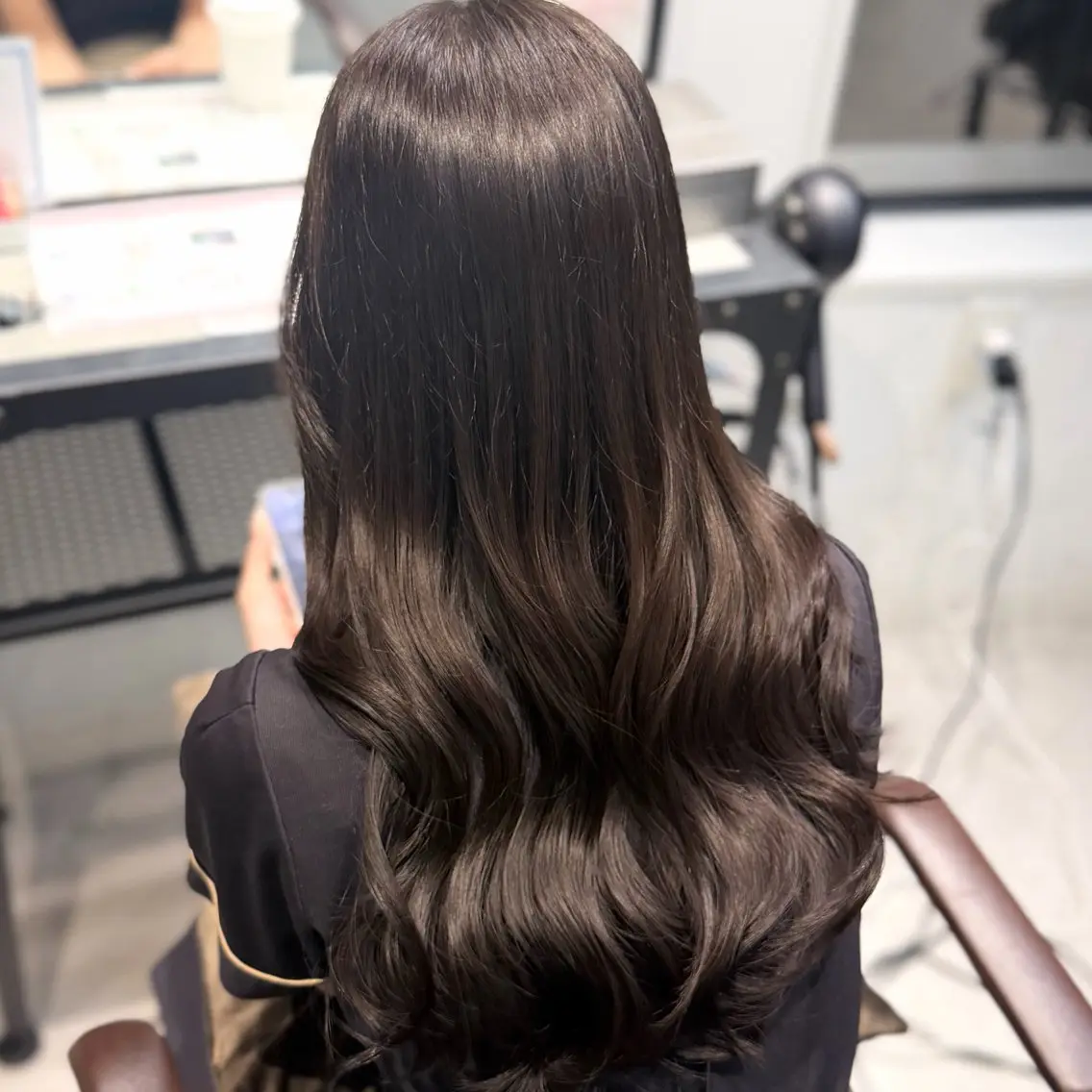 カラー 透明感カラー mao 大阪梅田♡韓国ヘアのヘアスタイル