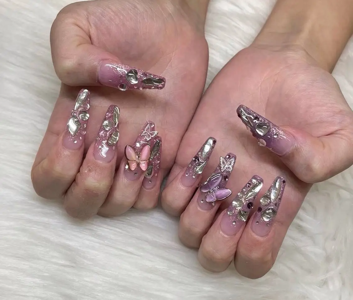 ネイル ロングネイル ハンドネイル KIREIE NAILSのネイルデザイン