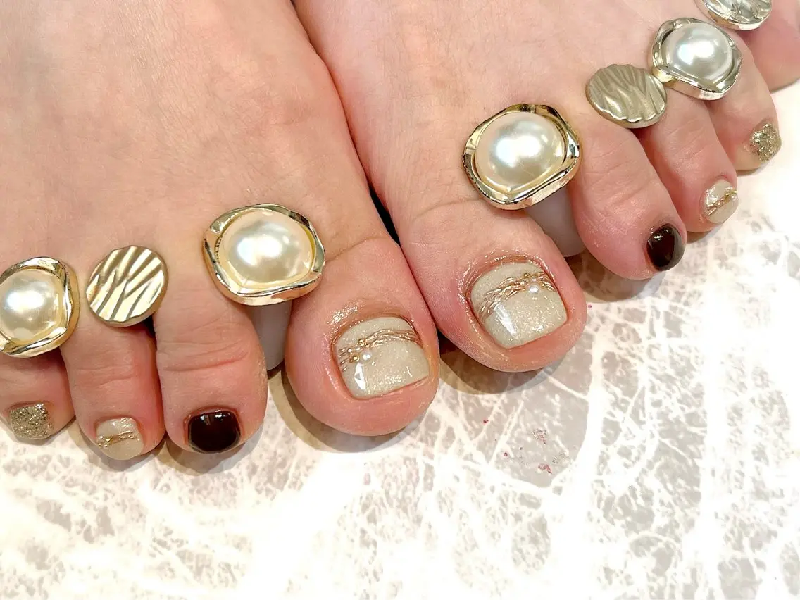 ネイル フットネイル NailSalon MAHINAのネイルデザイン