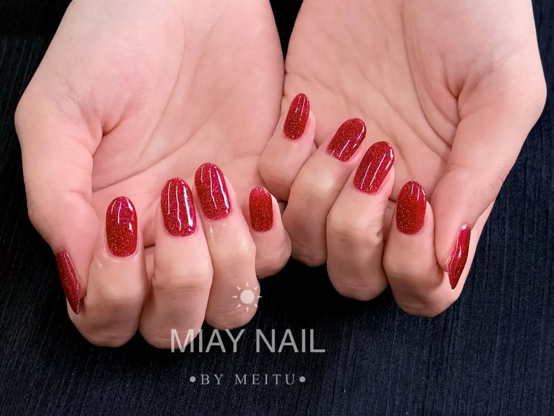 ネイル ハンドネイル 💜MIYA NAIL鶴見店のネイルデザイン