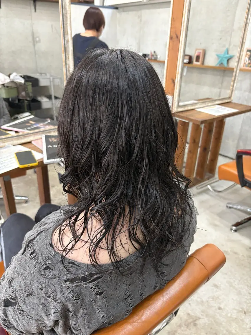 骨格似合わせカット+パーマ+2stepトリートメント🧸の写真