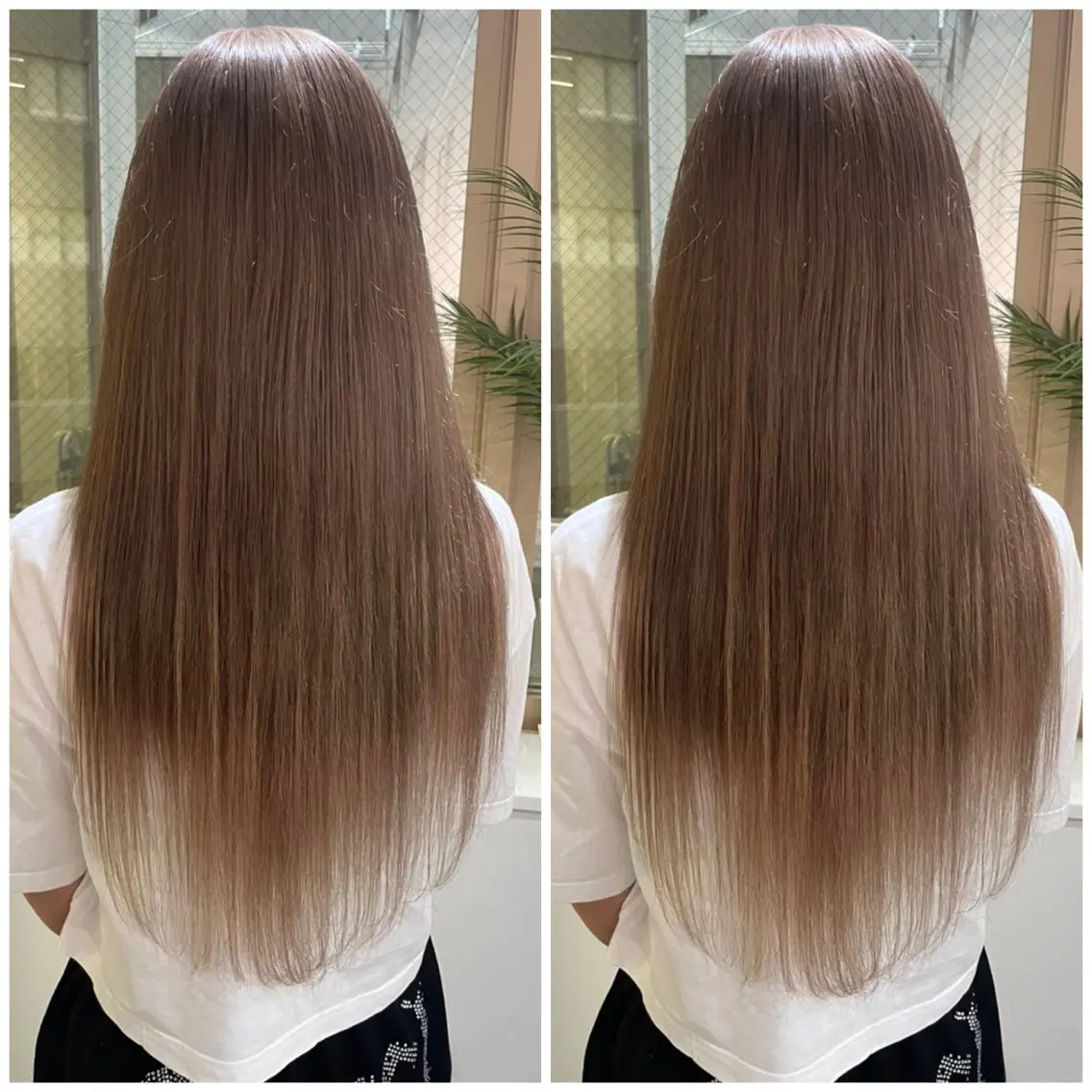 ロング ヘアカラー エクステ 🦋プルエクステ ARISA🦋のヘアスタイル