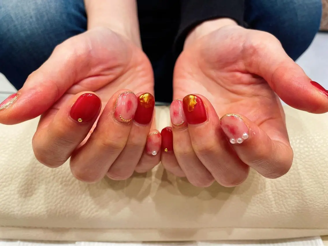 ネイル ♡ビジュール♡ NAIL &まつ毛のマツエク・マツパデザイン