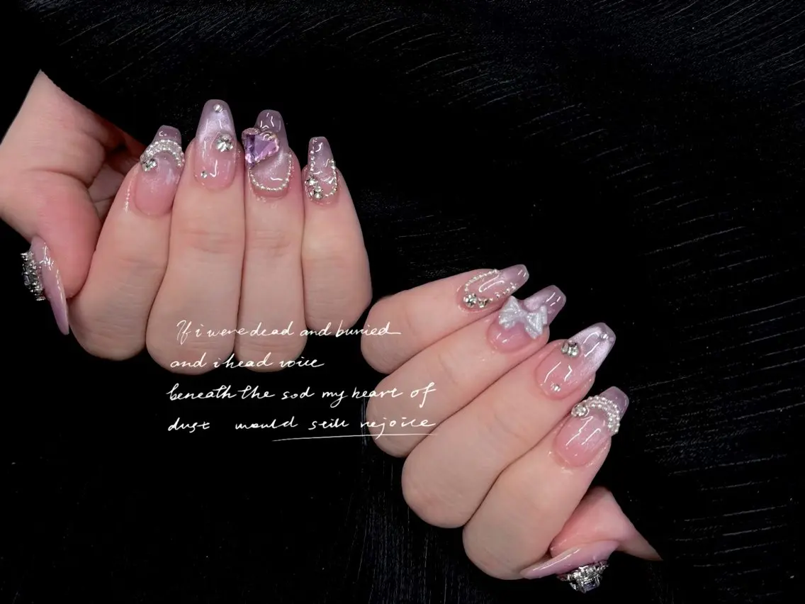 ネイル ハンドネイル 💜MIYA NAIL鶴見店のネイルデザイン
