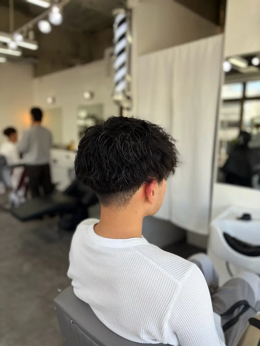 カット+ツイストスパイラルの写真