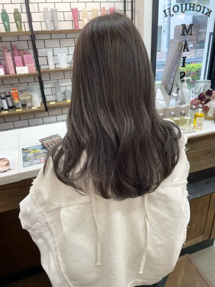 <minimo限定> 前髪カット＋カラー🥣(ワンカラーのみ/ブリーチ等不可)の写真