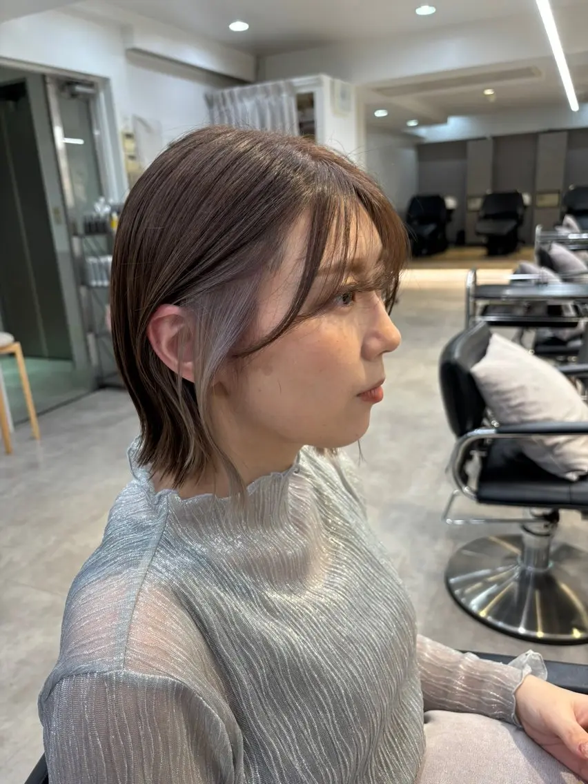 【土日限定】カット+イヤリングカラー+フルカラーの写真