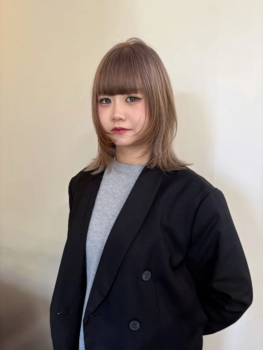 カラー ハイトーン レイヤー🎀meiのヘアスタイル
