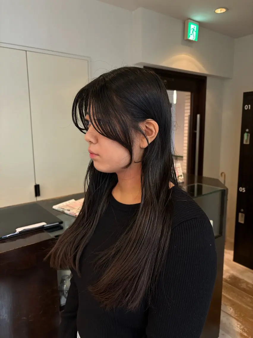 ロング カット rimi tabeiのヘアスタイル