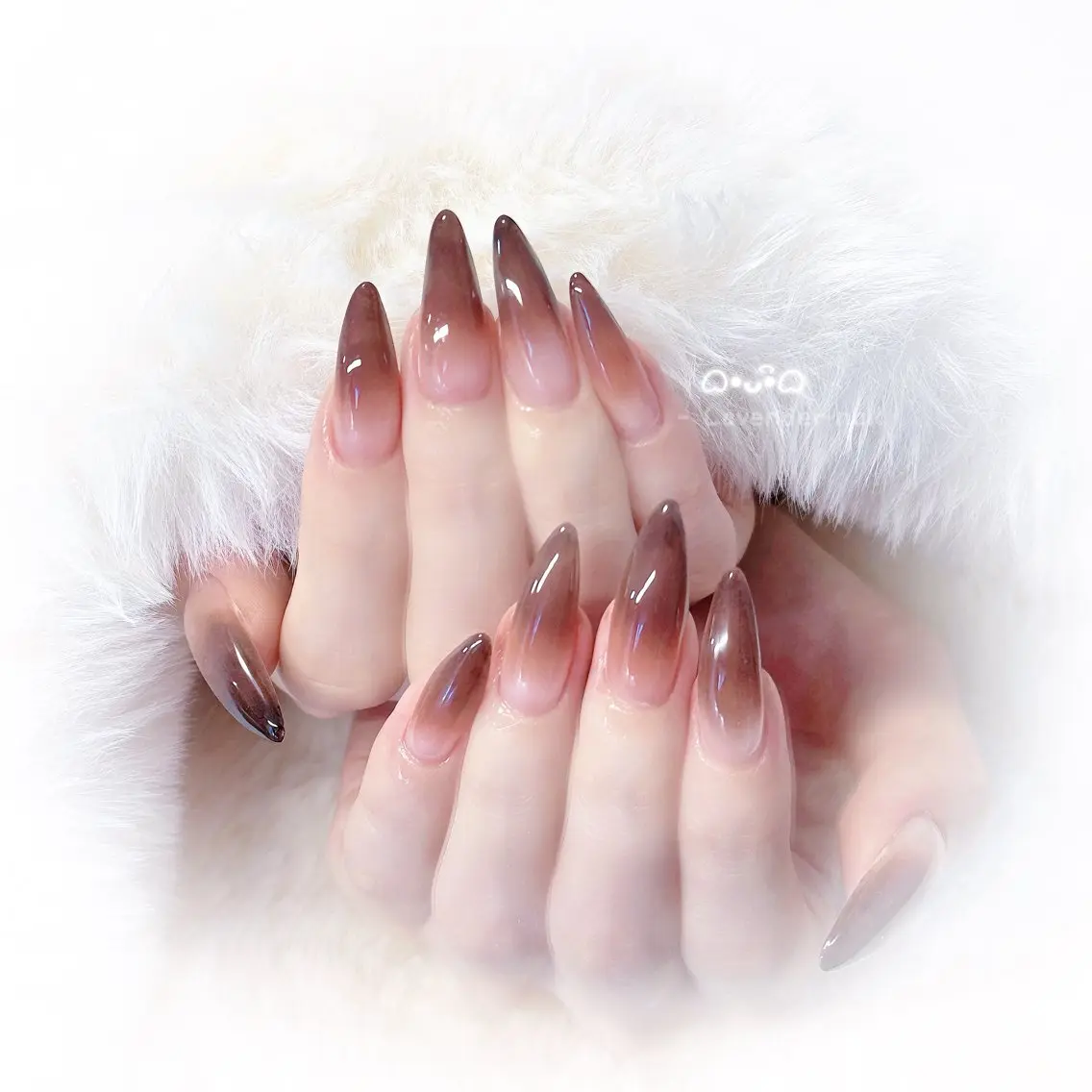 ネイル ハンドネイル Lavender nail·中島公園のネイルデザイン