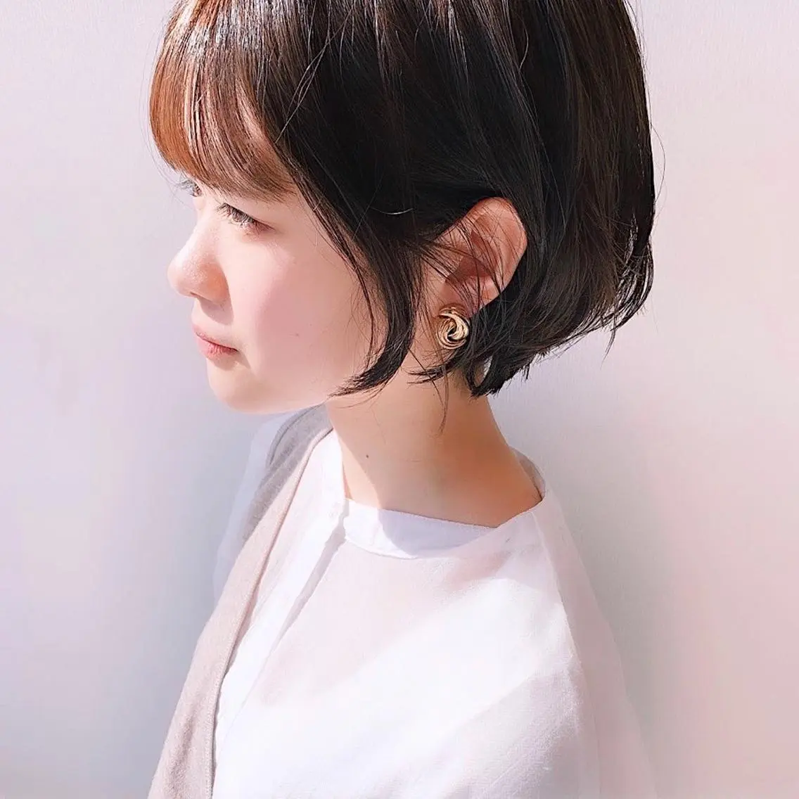 ショート 中川 竜誠のヘアスタイル