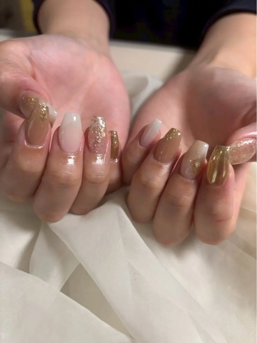 ネイル ニュアンスネイル ハンドネイル Nail Salon Luanaのネイルデザイン