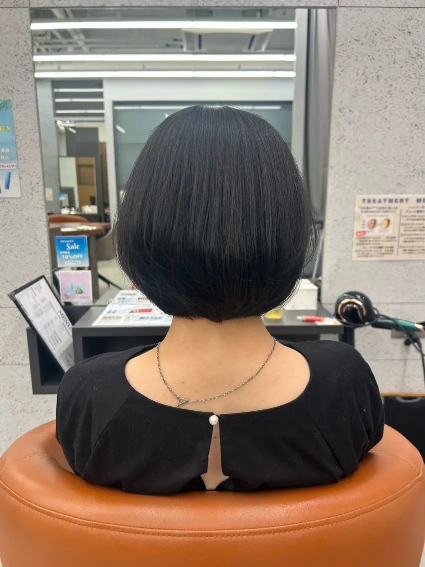 ショート ショートボブ ボブ ショートヘア ツヤカラー🧸💫 のりかのヘアスタイル