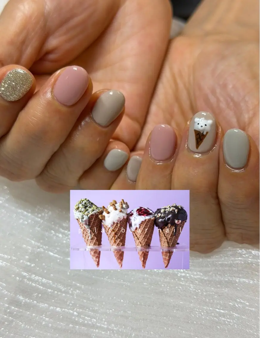 ネイル toe /大人可愛いデザインのネイルデザイン