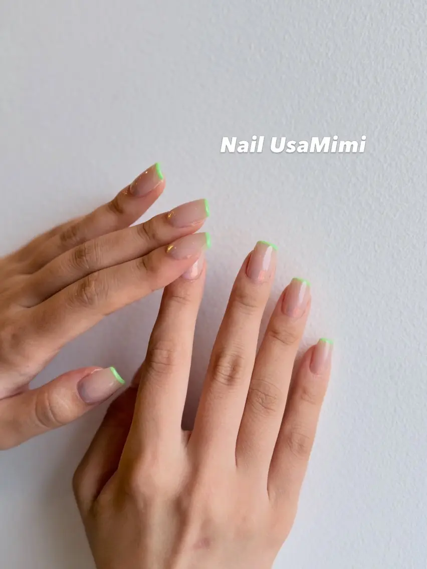 ネイル アートネイル ジェルネイル キラキラネイル オフィスネイル 春ネイル ハンドネイル Nail Usa Mimi ASAKOのネイルデザイン