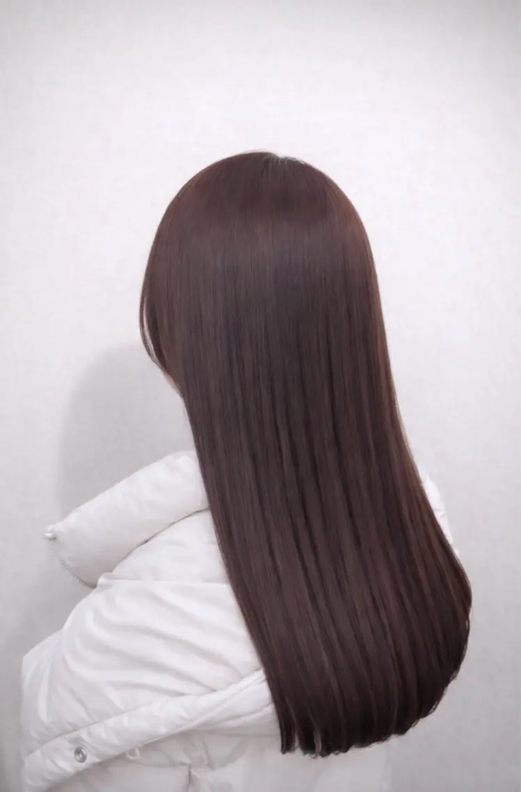 艶カラー＋トリートメントの写真